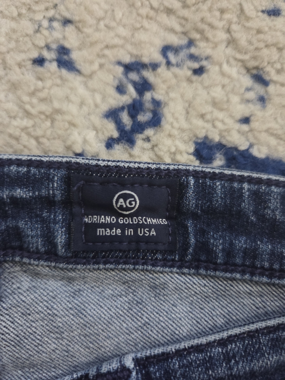 Ag Adriano Goldschmied Mid Blue Straight Leg Jeans - Picture 3 of 8